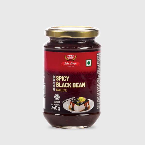 WH Spicy Black Bean Sauce - 340g