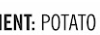 HABIT STARCH POTATO 500g INGREDIENTS