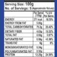 PASTA FARFALLE 500g NUTRITIONAL FACTS
