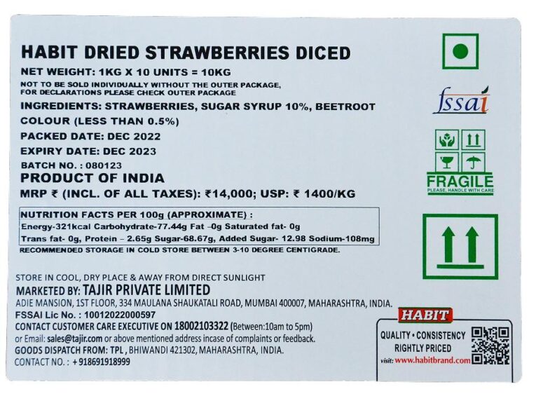 Habit Dride Stawberry Diced -2